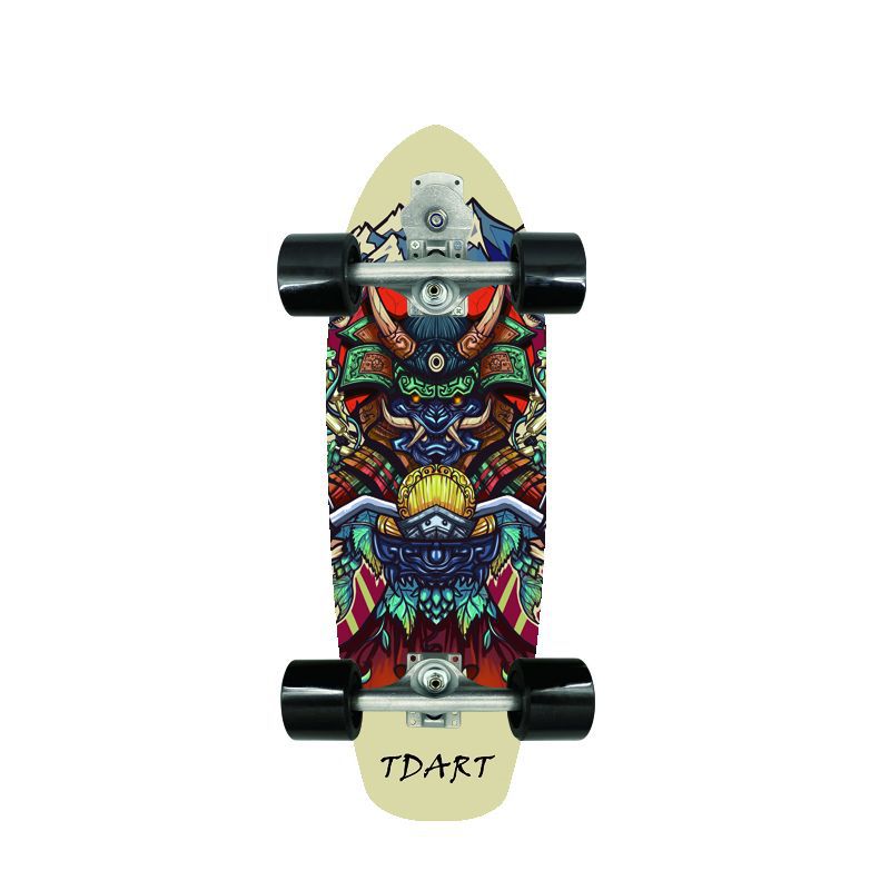 Retro-inspirierter Mini Cruiser Skateboard Brehn