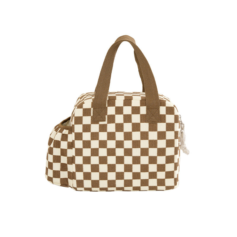 Isolierte Lunch-Tasche mit Getränkehalter Brehn