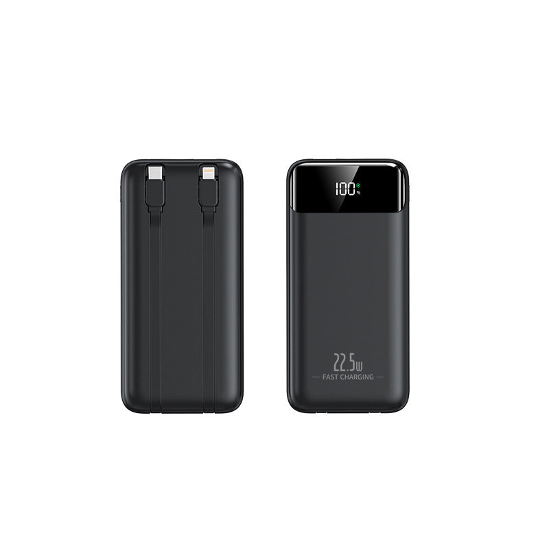 Powerbank mit Schnellladefunktion und Digitaler Leistungsanzeige Brehn