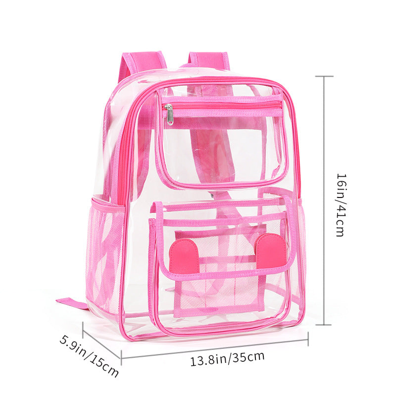 Transparenter Schulrucksack Brehn