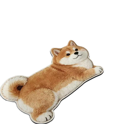 Corgi-förmige Badematte