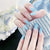 Kunstnagelset mit eleganten Ombre- und Glitzerakzenten Brehn