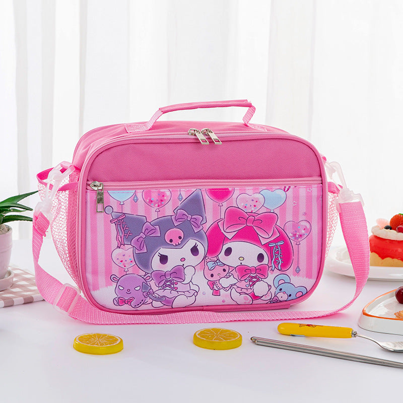 Cartoon isolierte Lunch Tasche Brehn