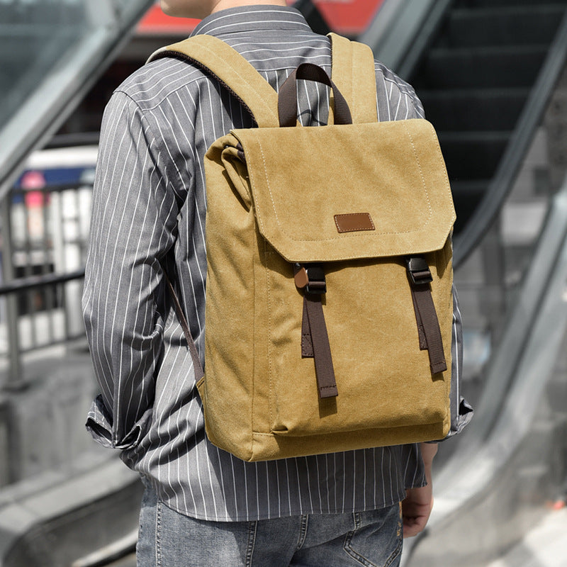 Vintage-Canvas-Reisrucksack Brehn