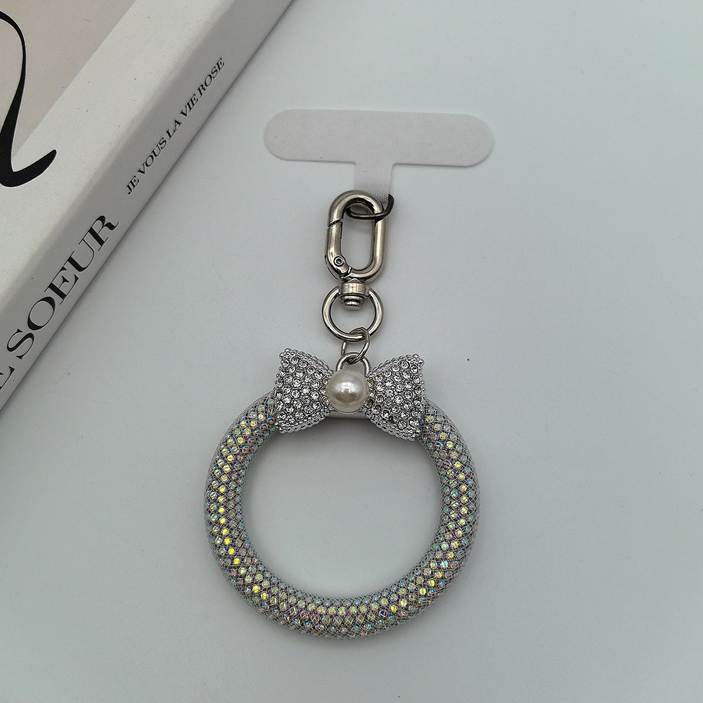 Eleganter Strass Schleife Schlüsselanhänger Brehn