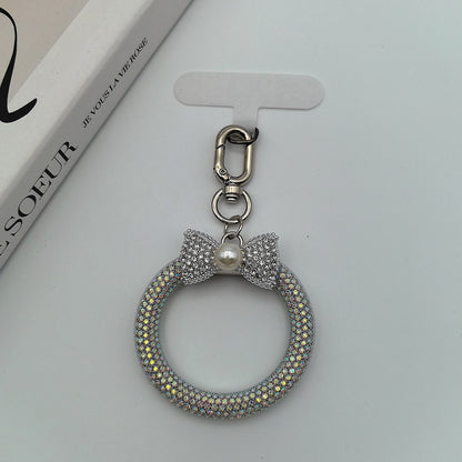 Eleganter Strass Schleife Schlüsselanhänger Brehn