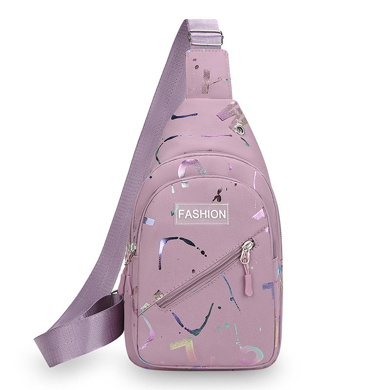 Künstlerische Sling-Tasche Brehn