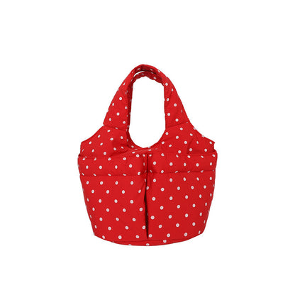 Gepolsterte Punkten Utility Tote