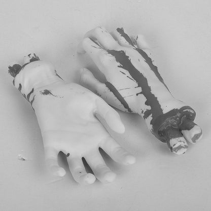 Horror-Themen Realistische Abgetrennte Fuß Requisite Brehn