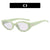 Damen Cat-Eye Sonnenbrille mit akzentuiertem Transparentrahmen und UV-Schutz Brehn