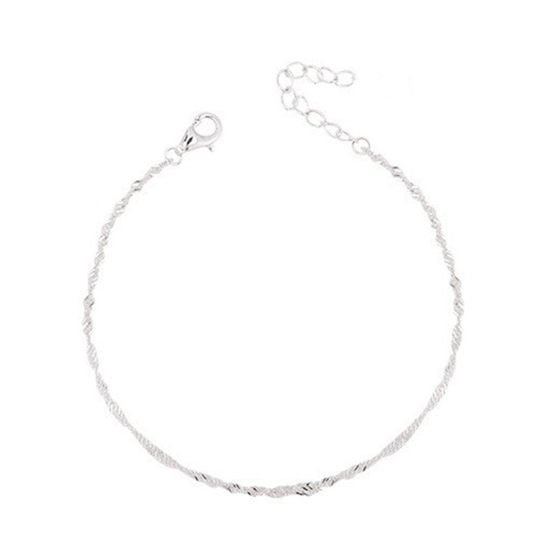 Elegante gedrehte Goldkette Armband Brehn