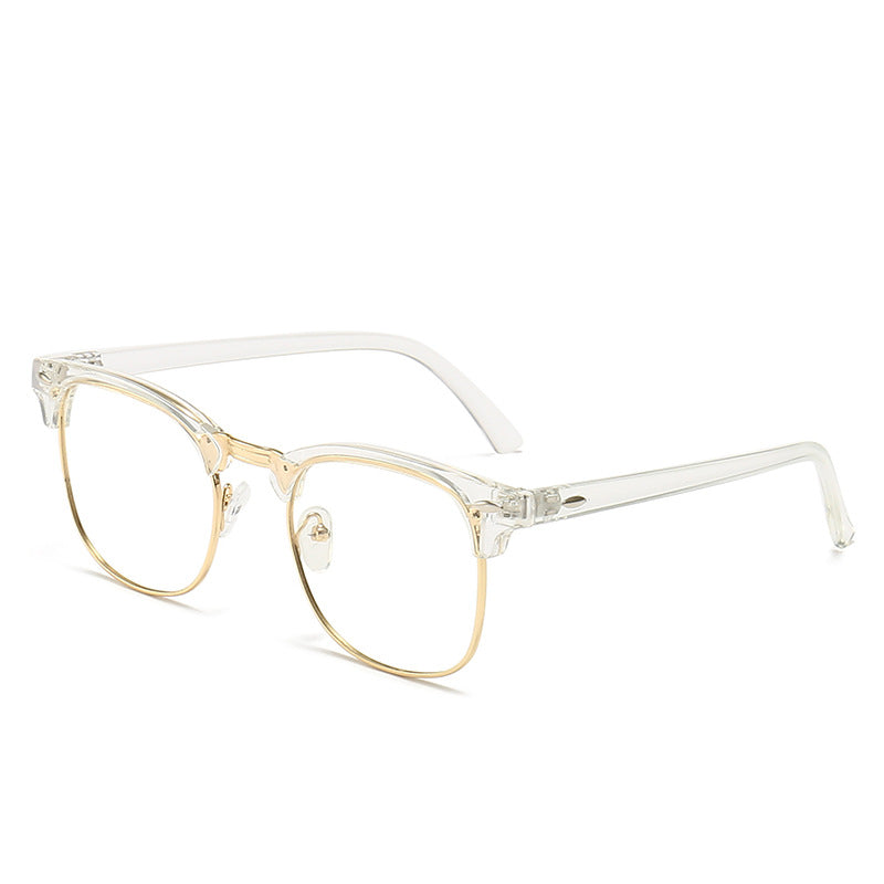 Damen modische Retro-Sonnenbrille mit metallischem Rahmen Brehn