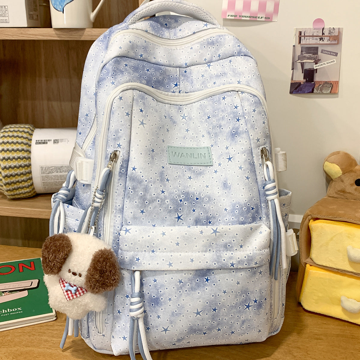 Stylische Sternmuster-Rucksack Brehn 1791205965
