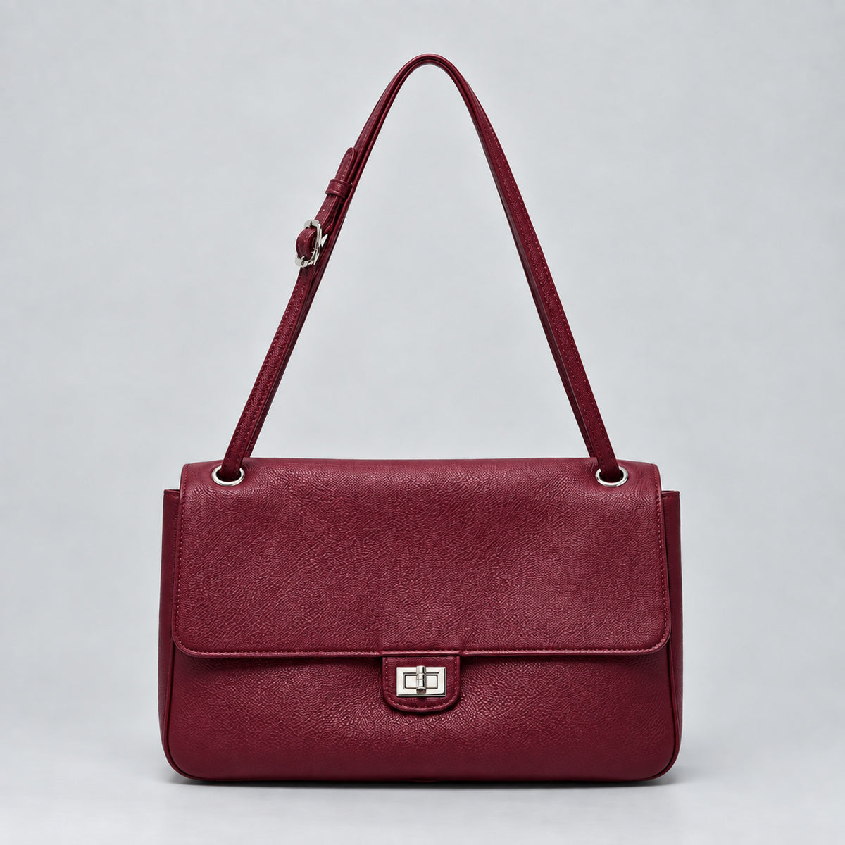 Elegante Leder Schulterhandtasche