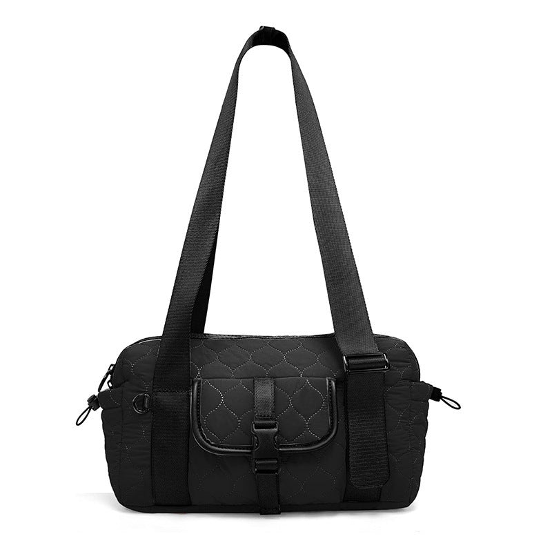 Multifunktionale Schultertasche mit Strukturiertem Design Brehn