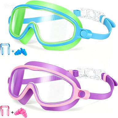 Schwimmschutzbrille mit Verstellbarem Nasenstück und Anti-Beschlag-Technologie Brehn