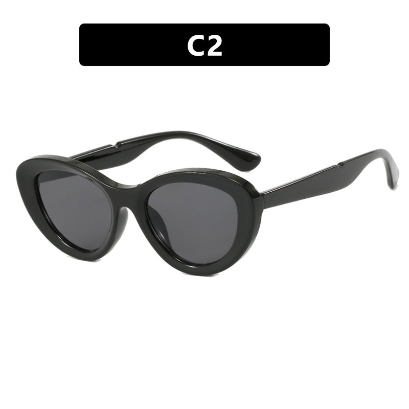 Damen Cat-Eye Sonnenbrille mit stilvollem Kunststoffrahmen und polarisierten Gläsern Brehn