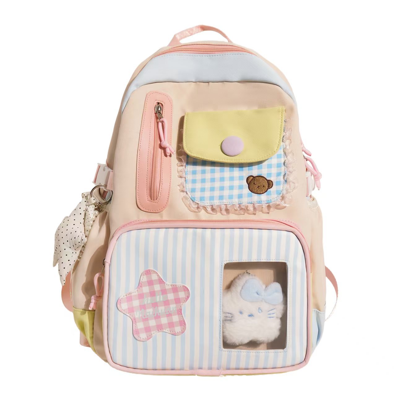 Dekorativer Plüsch-Charakter-Rucksack Brehn