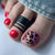 Fußnagelkunst mit Modernem Leoparden-Design Brehn