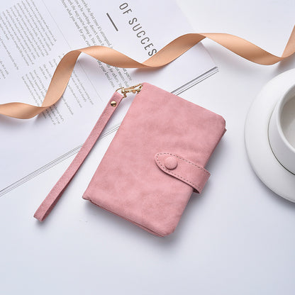 Kompakte Kunstleder Clutch Geldbörse Brehn