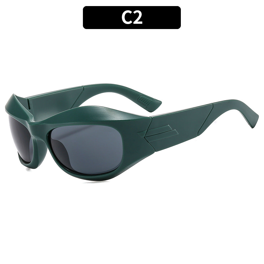 Sportliche Schutzwickel-Sonnenbrille