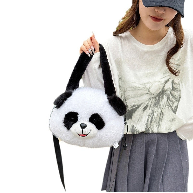 Plüsch Panda Handtasche Brehn