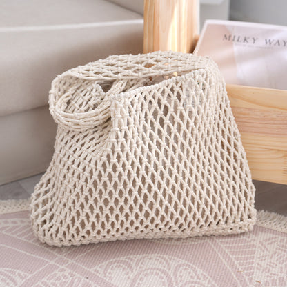 Handgefertigte Netztasche Aus Natürlichem Material Brehn