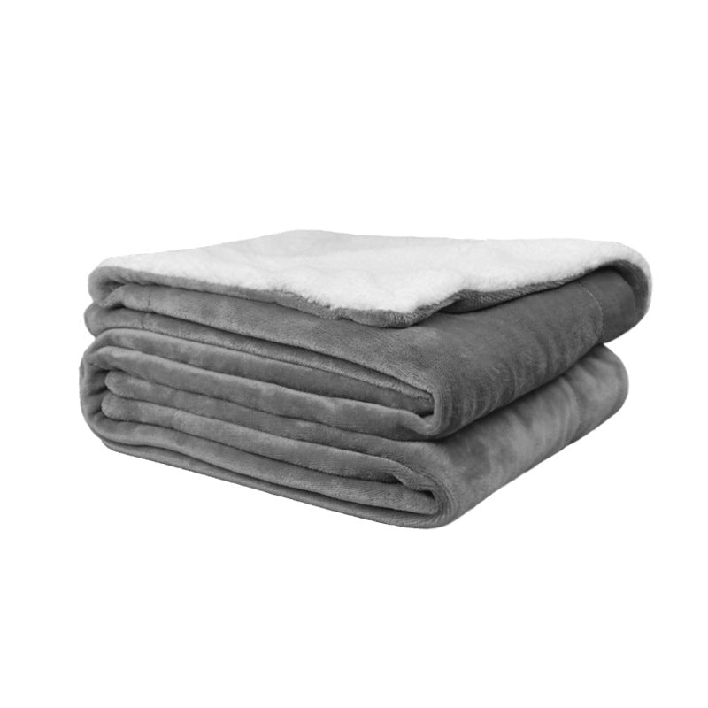 Dual-Sided Plüsch Wurfdecke Hundebett