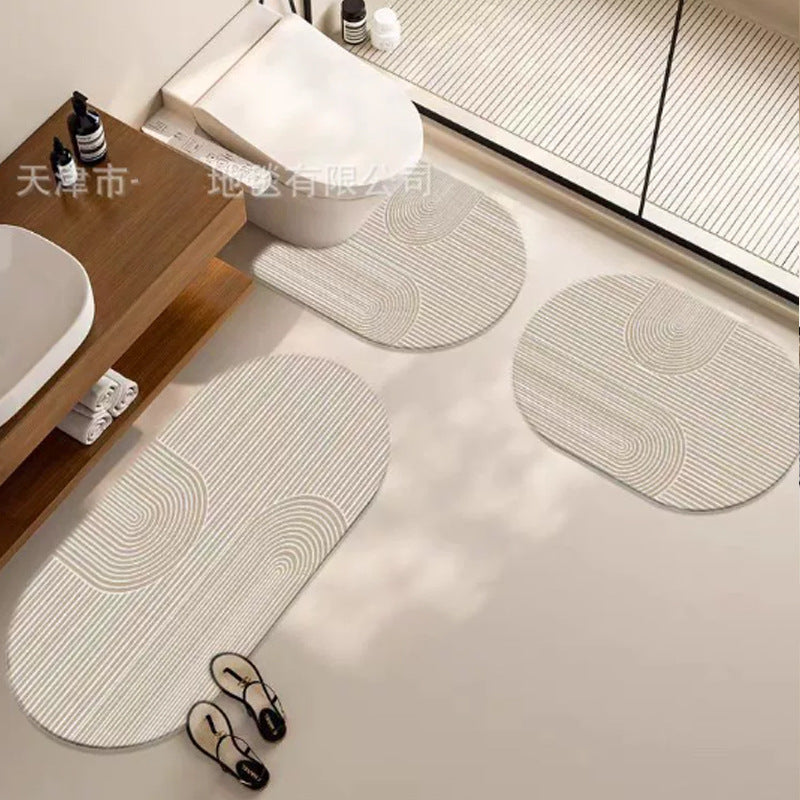elegantes strukturiertes Badetuch-Set Brehn