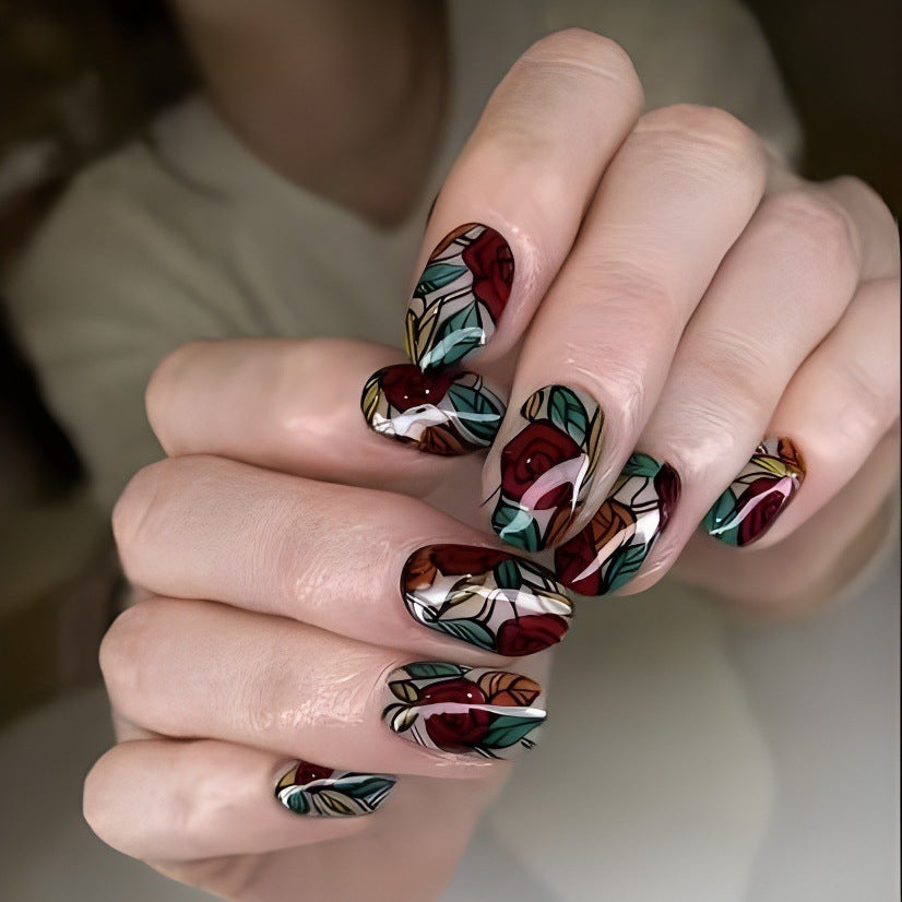 Floral Design Nagelkunst Set Brehn