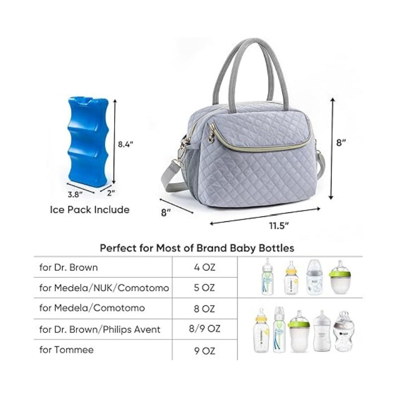 Multifunktionale Kühltasche mit Isoliertem Innenfach Brehn