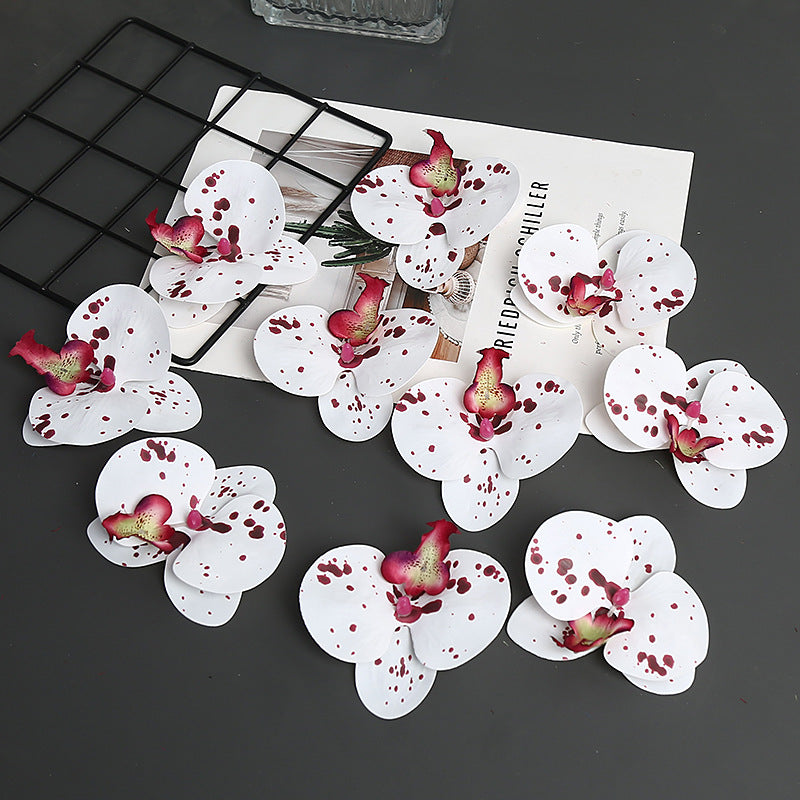 Dekoratives Orchideenblatt für die Wohnkultur展示