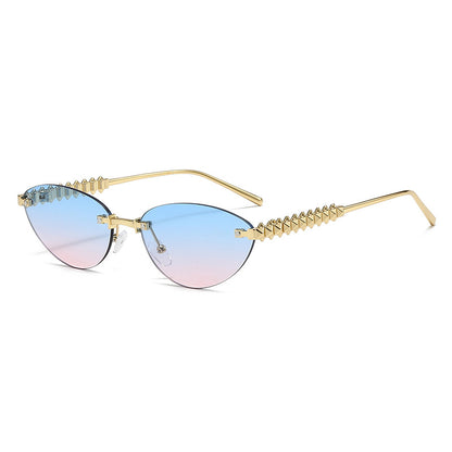 Damen modische Brille mit spitzen Akzenten Brehn