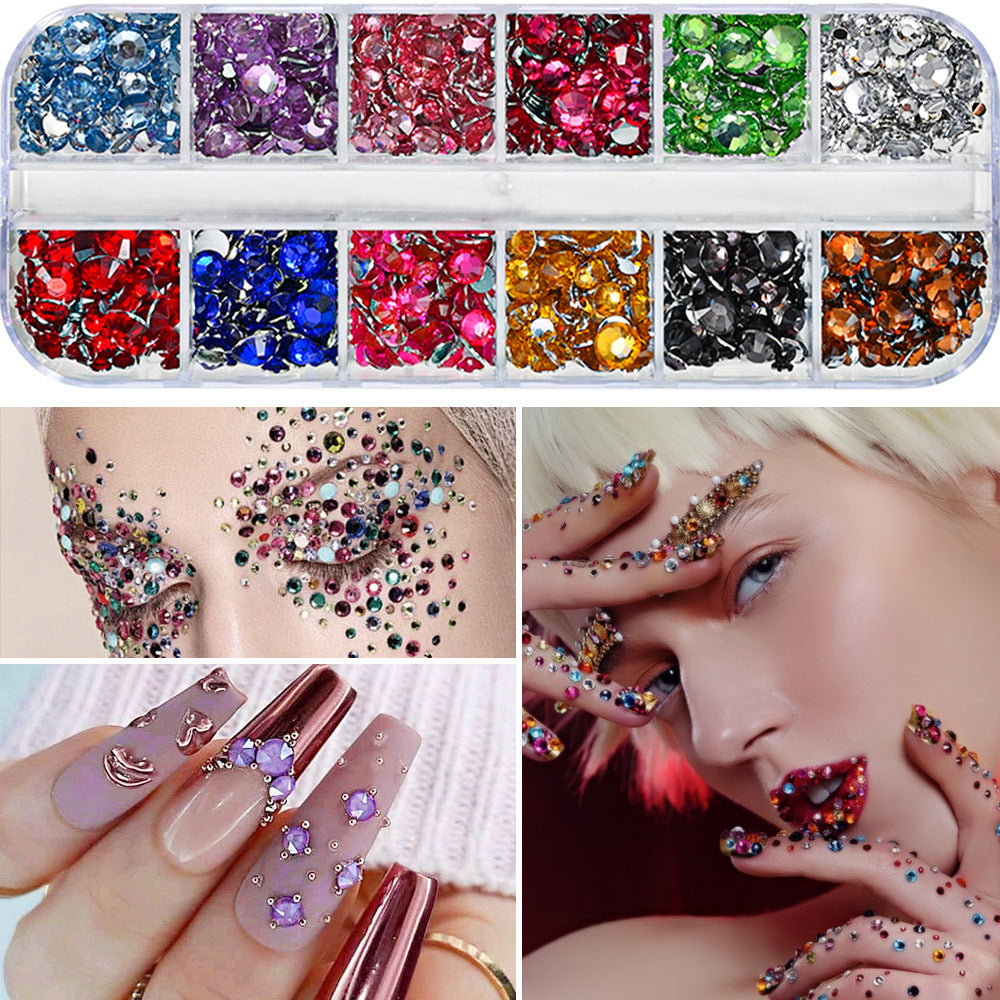 Nagelkunst Edelstein Dekorationsset