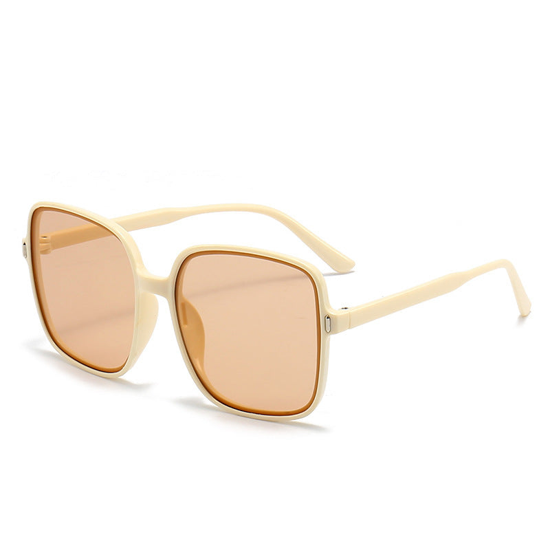 Oversized Chic Quadratrahmen Sonnenbrille