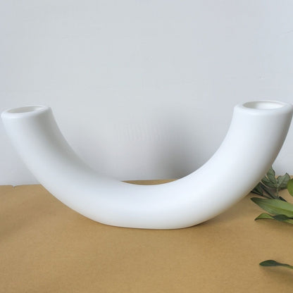 Zeitgenössische geschwungene Blumenvase Brehn