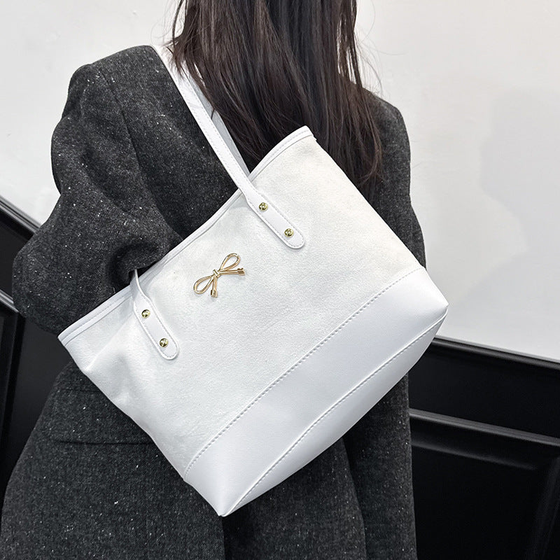 WoStylish Faux Suede Tote Bag Brehn