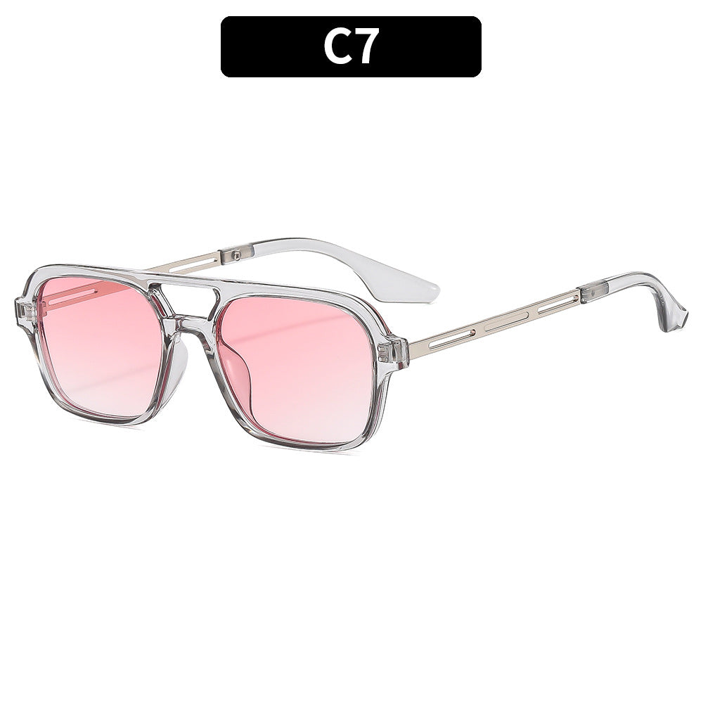 Stylische quadratische Rahmenbrille