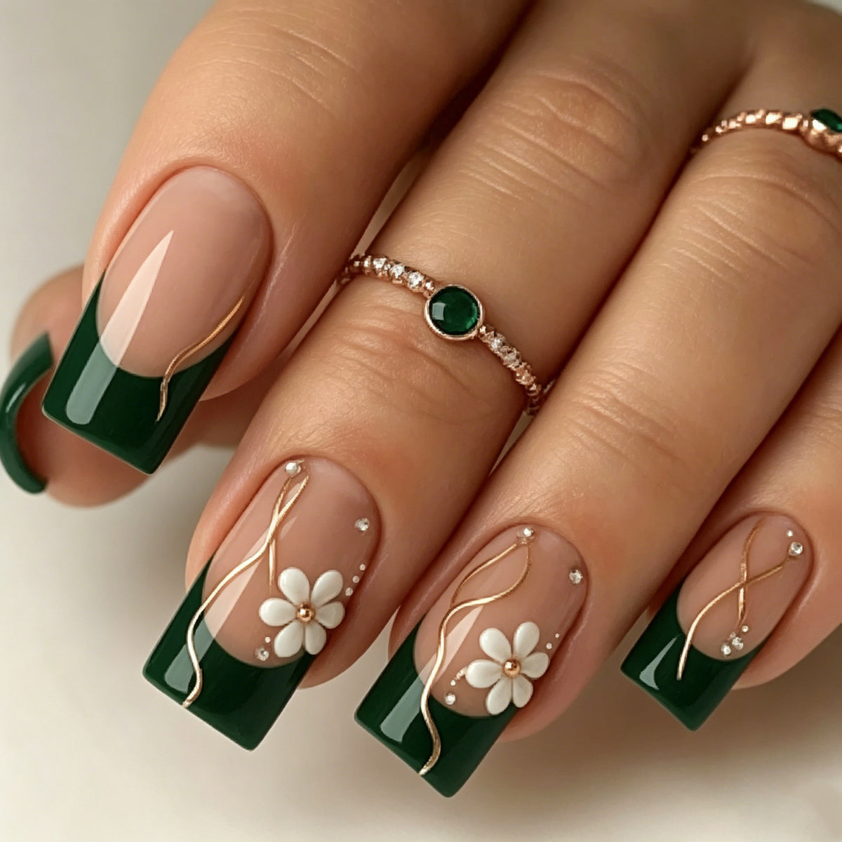 Florales Design Nagelkunst Brehn 1789915353