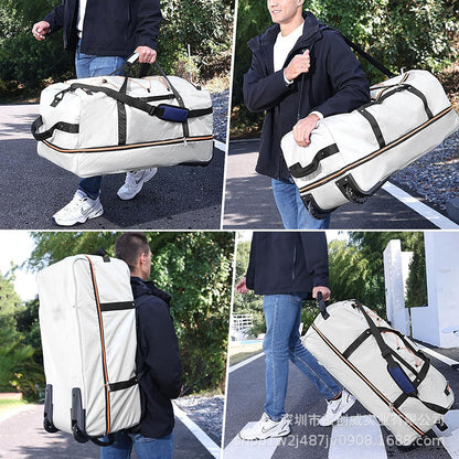 Rolling Travel Duffle Bag mit adaptiven Rädern Brehn