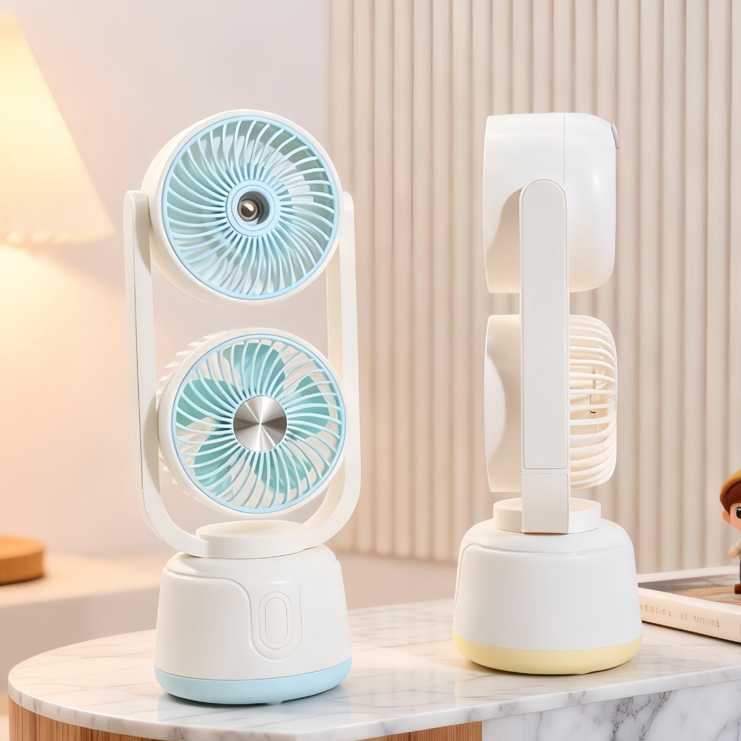 Damen Multifunktionaler Tischventilator mit Sprühfunktion Brehn