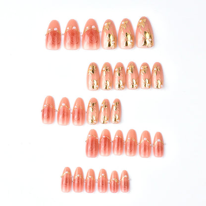 Florales Artisan Press-On Nagelset Brehn