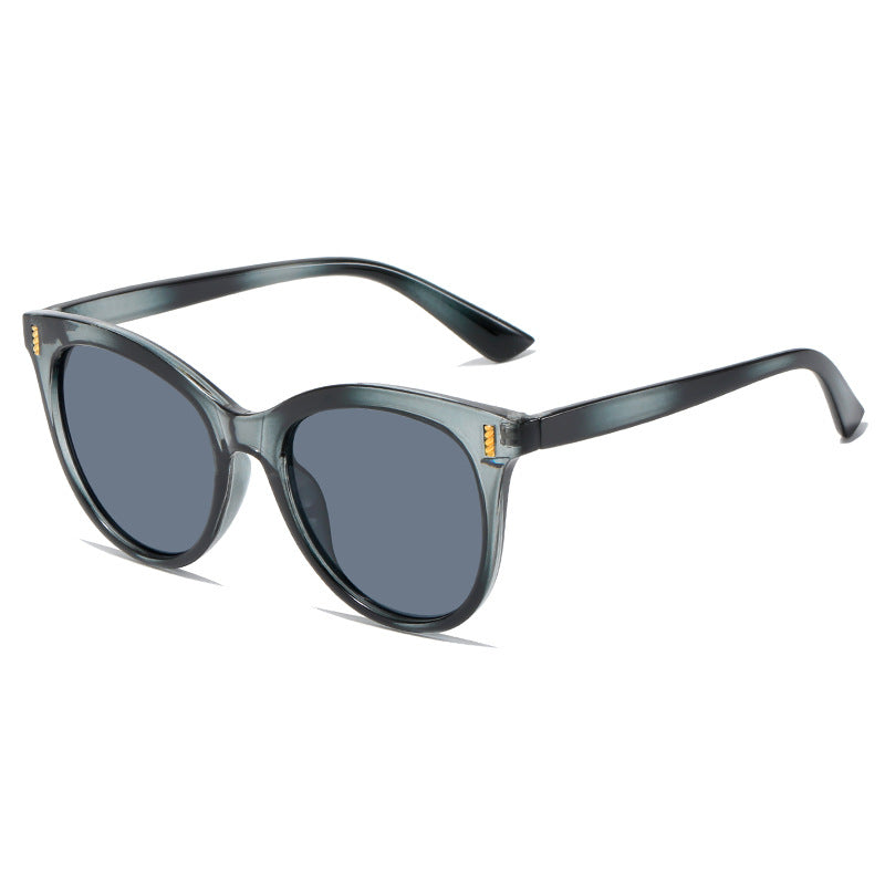 Damen modische Katzenaugen Sonnenbrille mit auffälligem Design Brehn