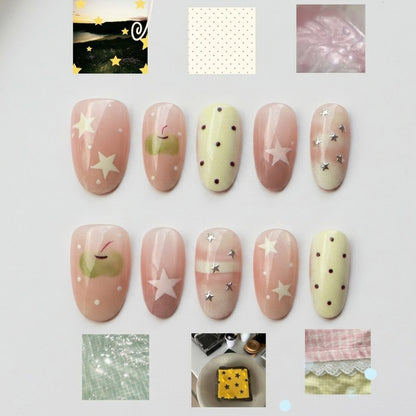 Kreatives Press-On Nagelkunstset