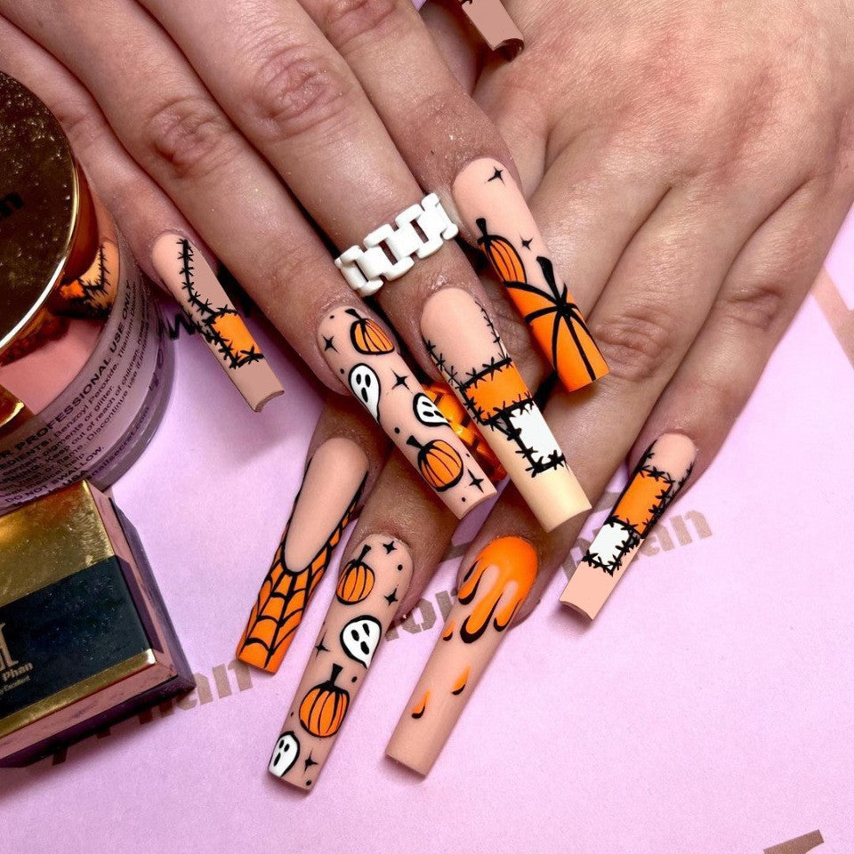 Urlaubs-Themen Press-On Nail Art Brehn