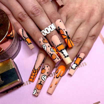 Urlaubs-Themen Press-On Nail Art Brehn