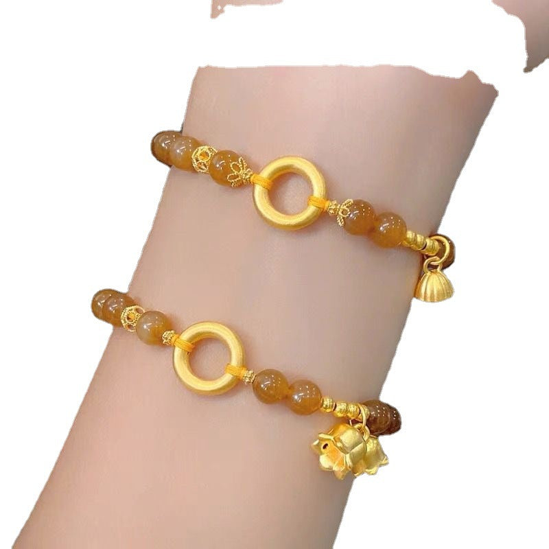 Elegante Perlen Charme Armband Brehn