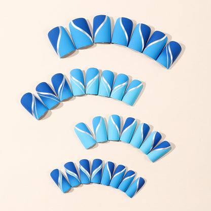 Abgestimmtes Ombre-Nagelkunst-Set Brehn