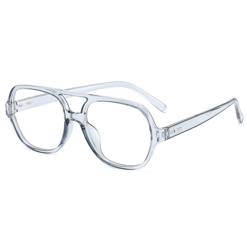 Damen quadratische Brille mit klarem Rahmen und modischem Design Brehn