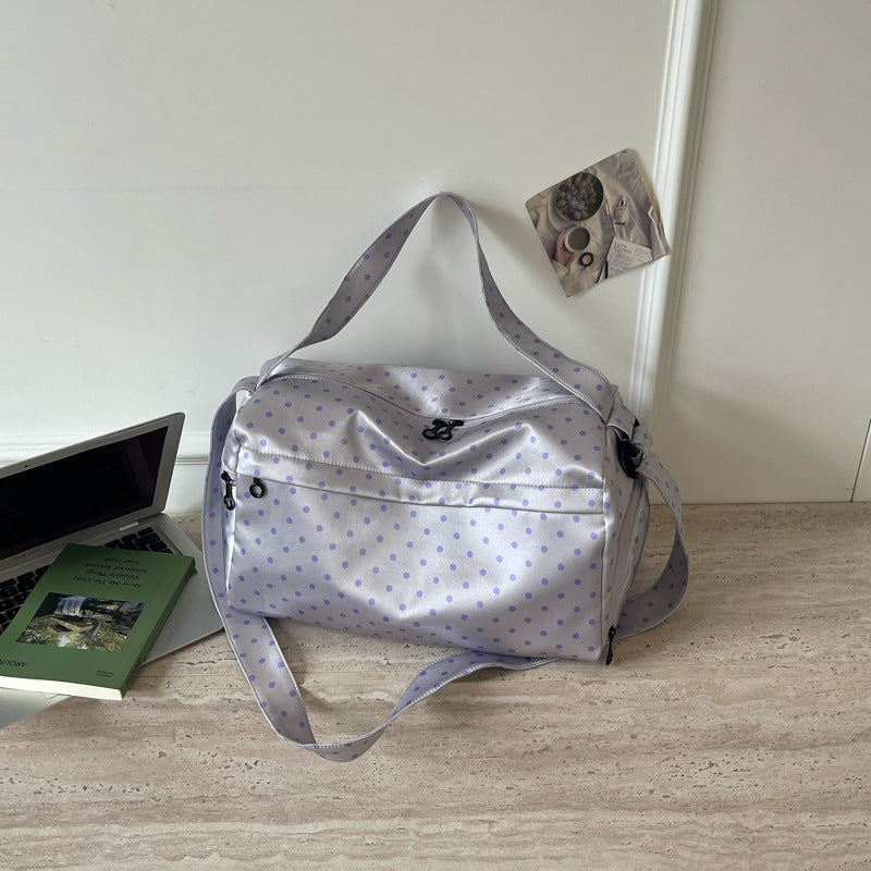 Modische Sport- und Reisetasche mit Punktiertem Design Brehn